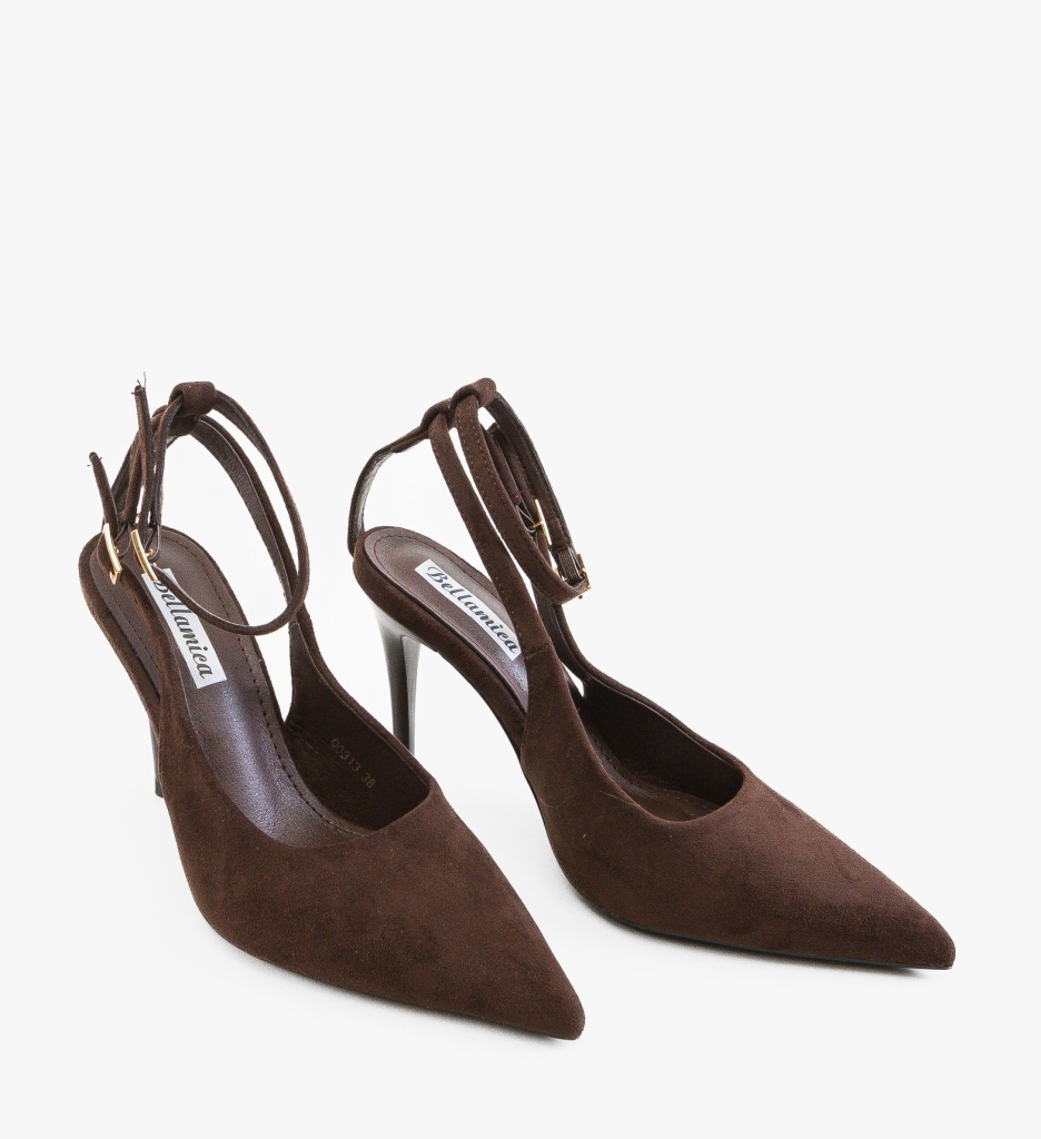 Pantofi dama Fermin Maro eleganți cu toc - imagine 6