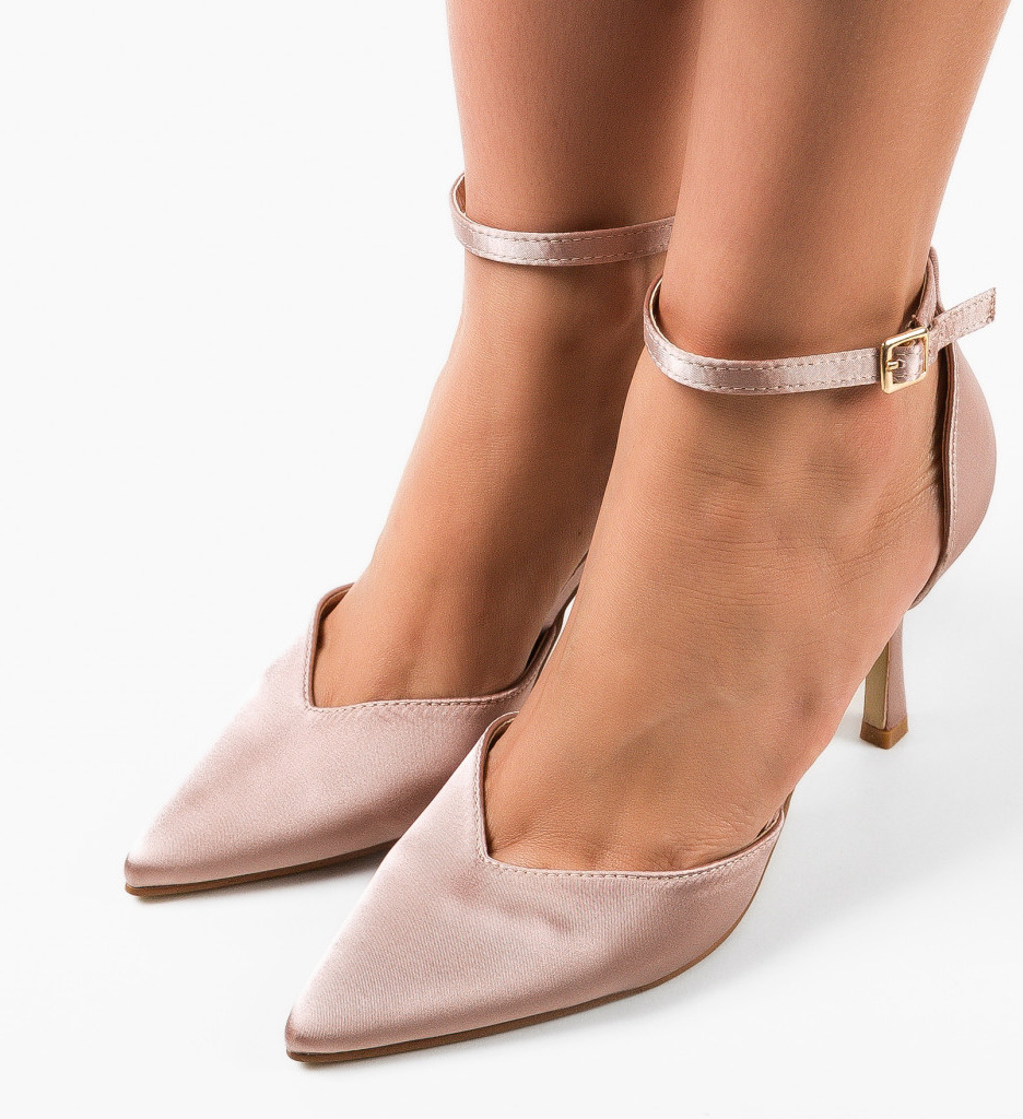 Pantofi Toc Cafelini Bej - Eleganță și Stil - imagine 5