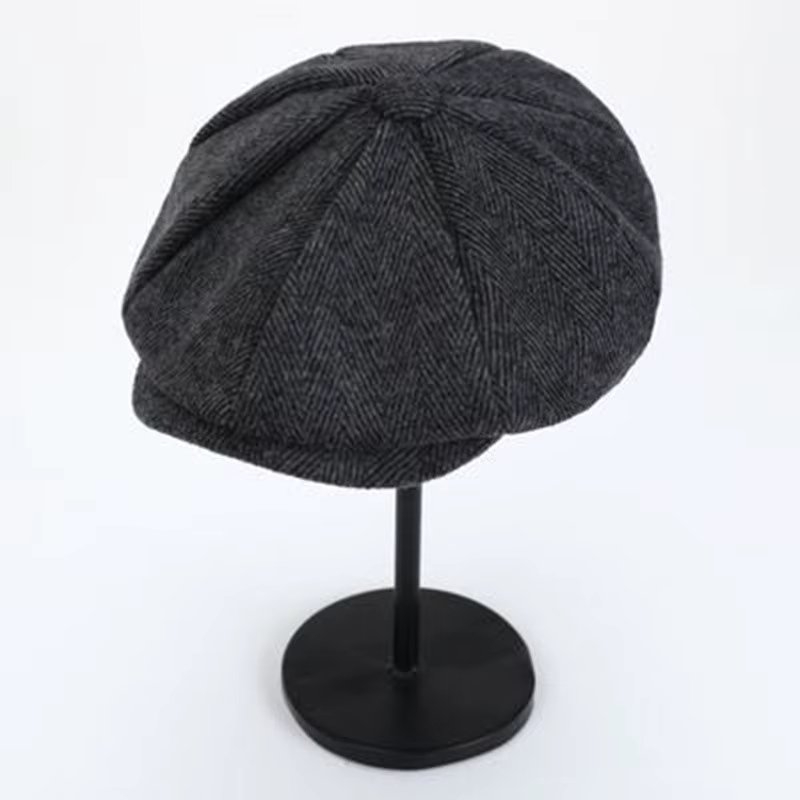 Bereta Bărbați Maro Picadili | Stil Clasic - imagine 4