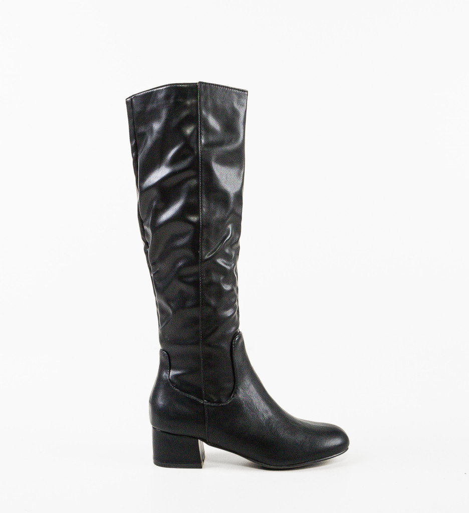 Cizme Dama Bean Negre | Stil Versatil - imagine 6