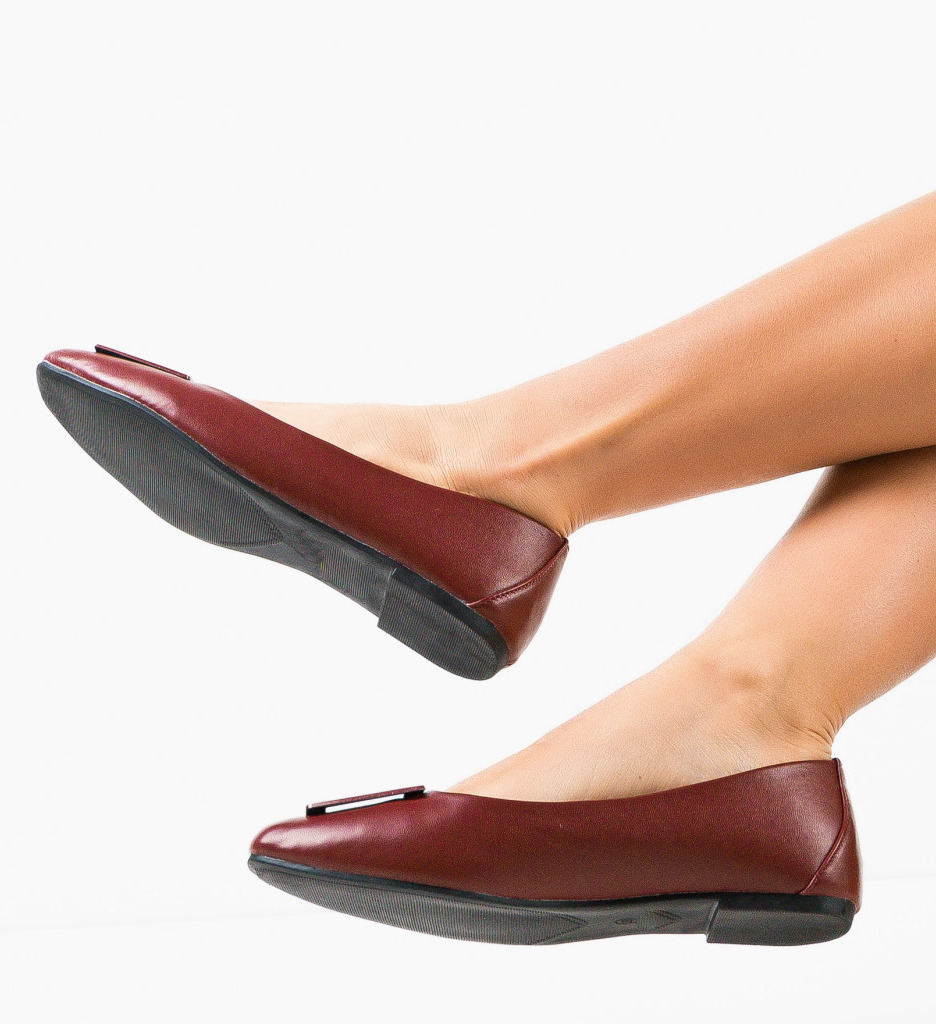 Balerini Dama Grena | Confort si Eleganta - imagine 3