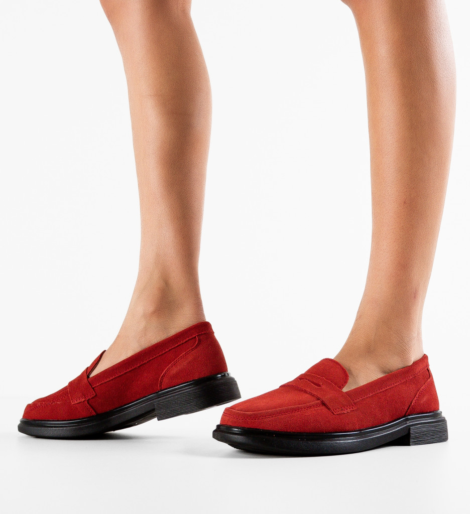 Pantofi Casual Butler Roșii | Stil și Confort - imagine 2