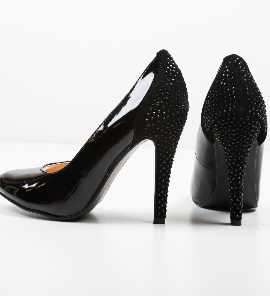 Pantofi Moropo Negri - Eleganță și Stil - imagine 7