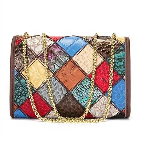 Geanta Dama Delis Ciela GT2243 Multicolor Piele - imagine 4