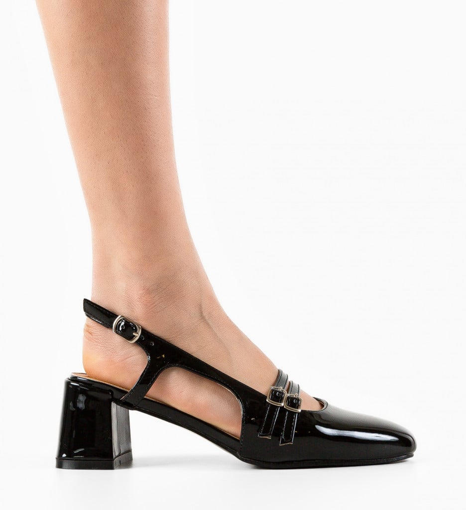 Pantofi cu Toc Sena Negri | Eleganță Asigurată - imagine 8