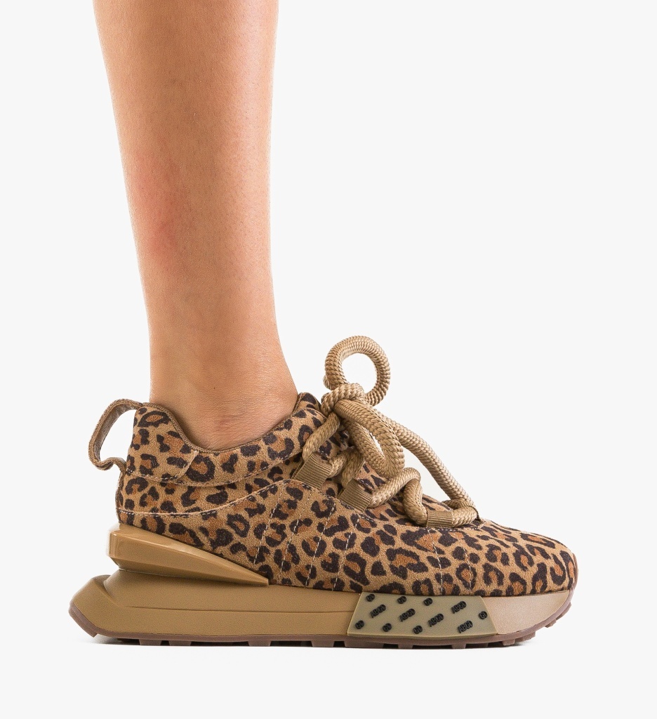 Sneakers Dama Merle Print | Stil Unic - imagine 4