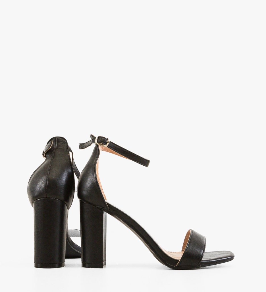 Sandale cu Toc Crane Negre - Eleganță Asigurată - imagine 5