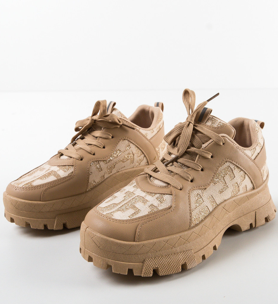 Adidasi Dama Dillon Khaki - Moderni și Confortabili - imagine 5