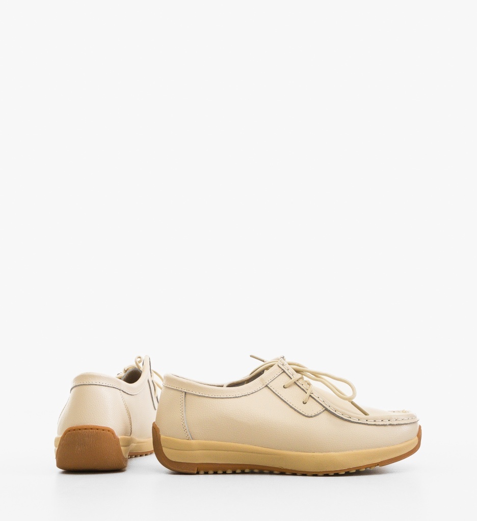 Pantofi Casual Zackary Bej - Confort și Stil - imagine 3