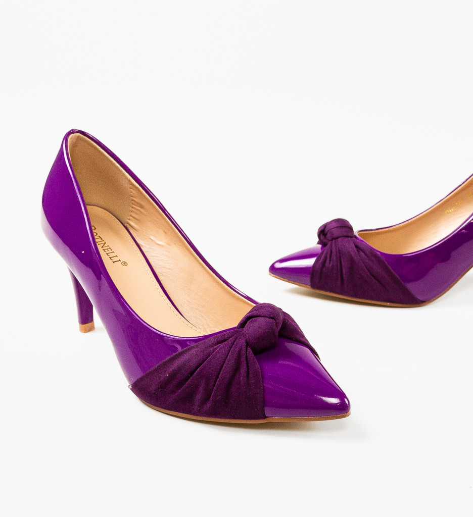 Pantofi dama Oprez Mov - Eleganță și Stil - imagine 7