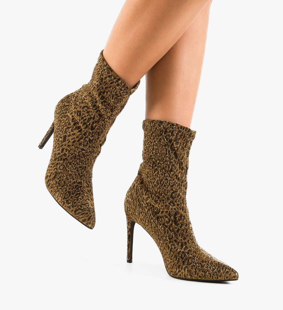 Botine Dama Depurtat Delavita Negre - Eleganță - imagine 4