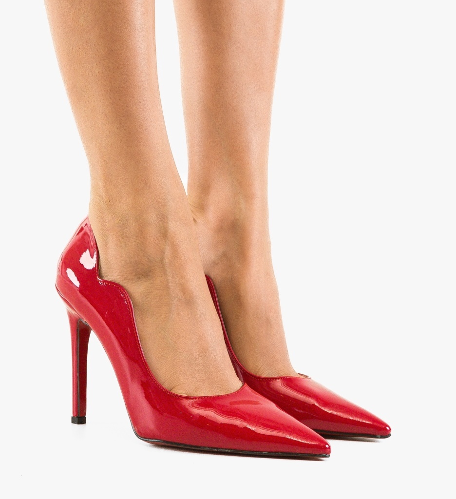 Pantofi Stiletto Dama Rosii Stypas - Eleganta Excepțională
