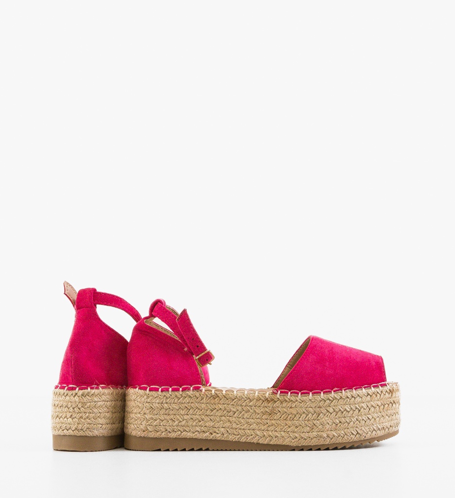 Sandale Mann Fuchsia - Eleganță și Confort - imagine 2