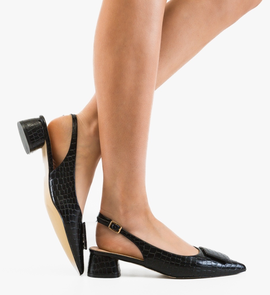 Pantofi Dama Lekena Negri Eleganți