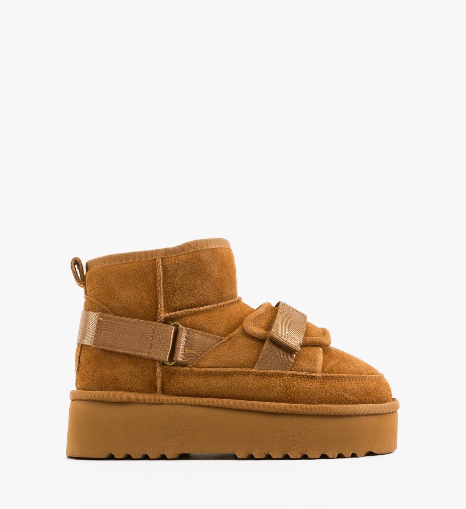 Cizme tip Ug Kaiana Camel - Confort Termic - imagine 6