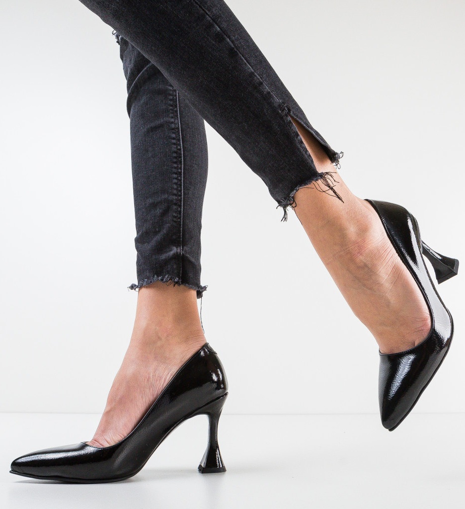 Pantofi Dragasta Negri 2 | Toc Eleganță - imagine 2