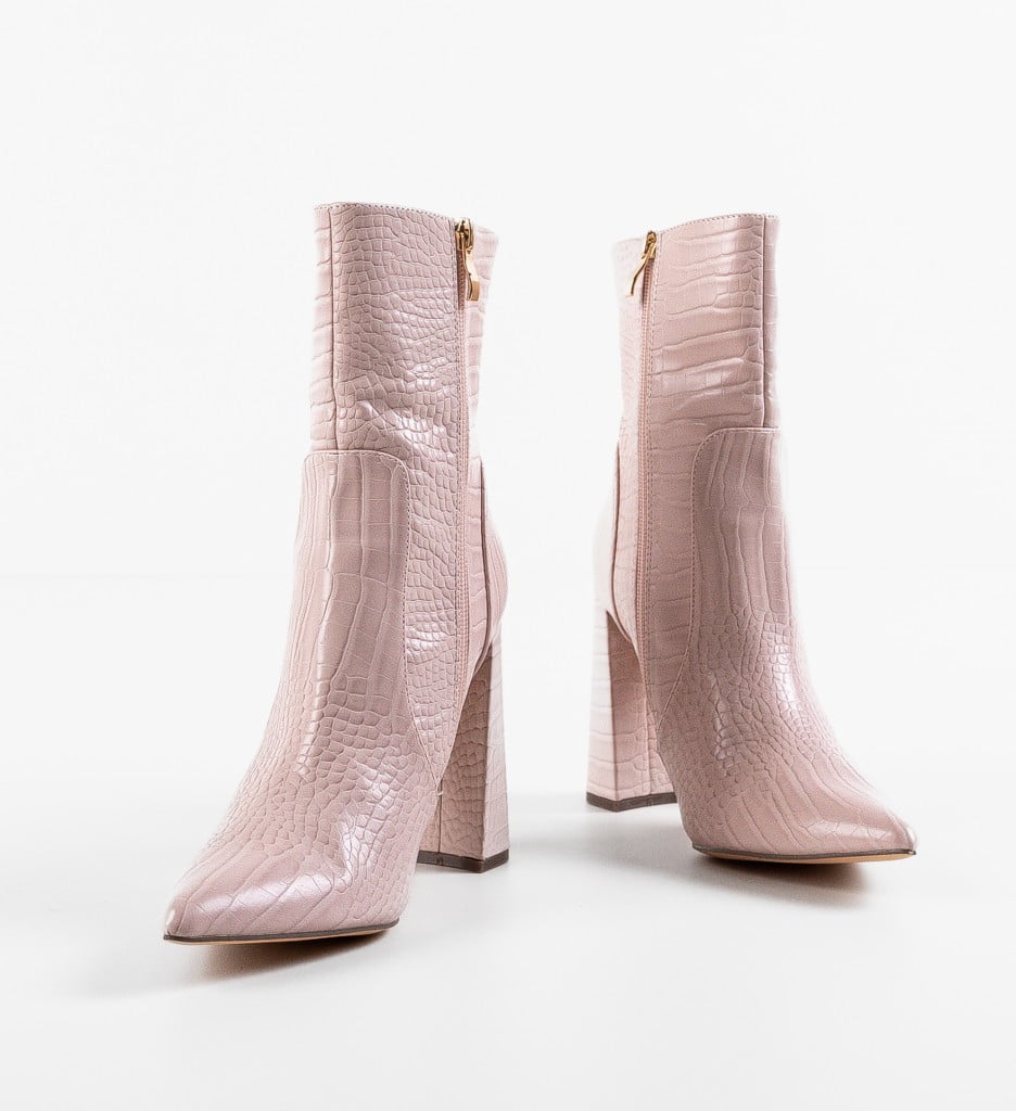 Botine Dama Lutfi Roz - Stil și Eleganță Unică - imagine 7