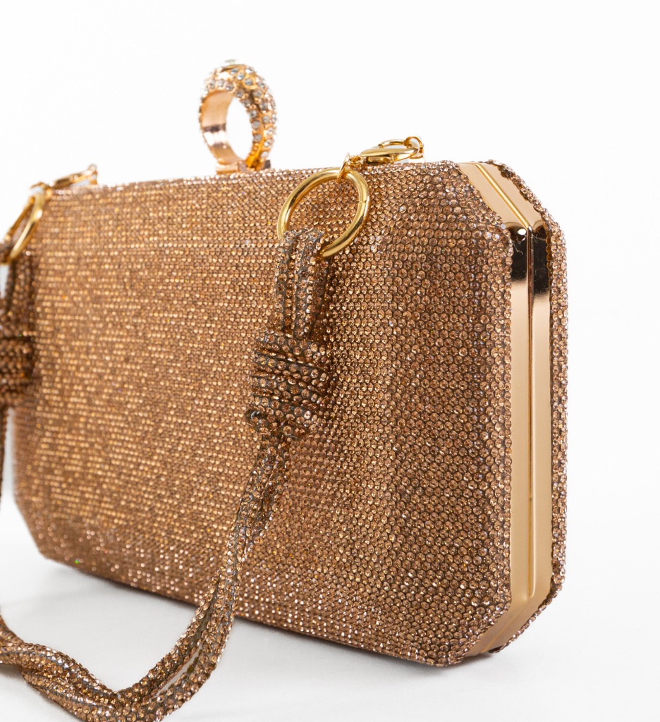 Geantă Plic Nesta Roz | Accesoriu Elegant - imagine 5