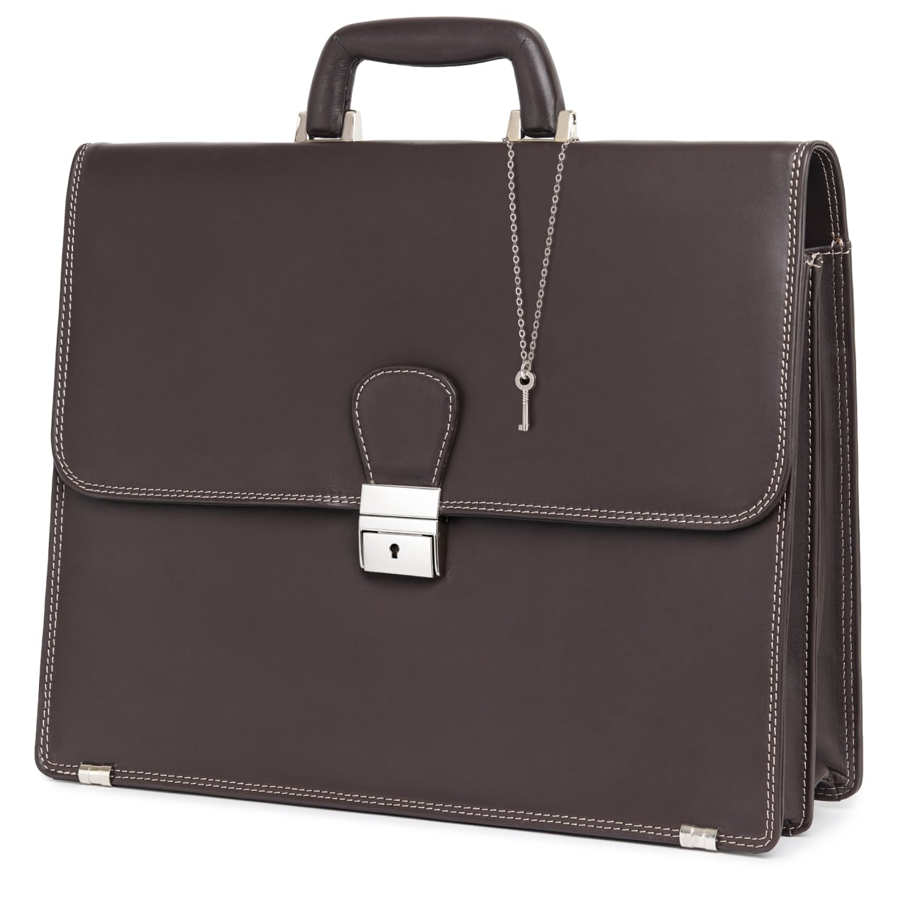 Servieta Armando GT3875 Piele Naturală Maro