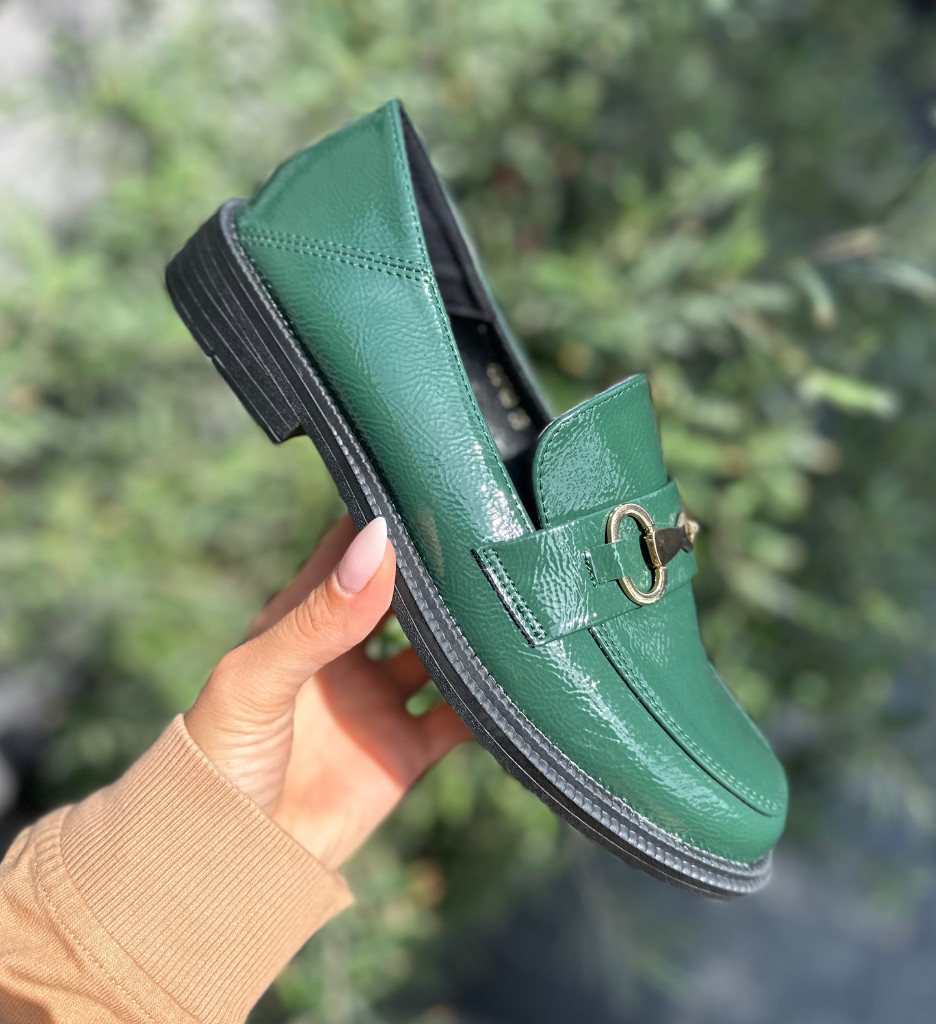 Pantofi Casual Verzi Aarden - Confort și Stil - imagine 2