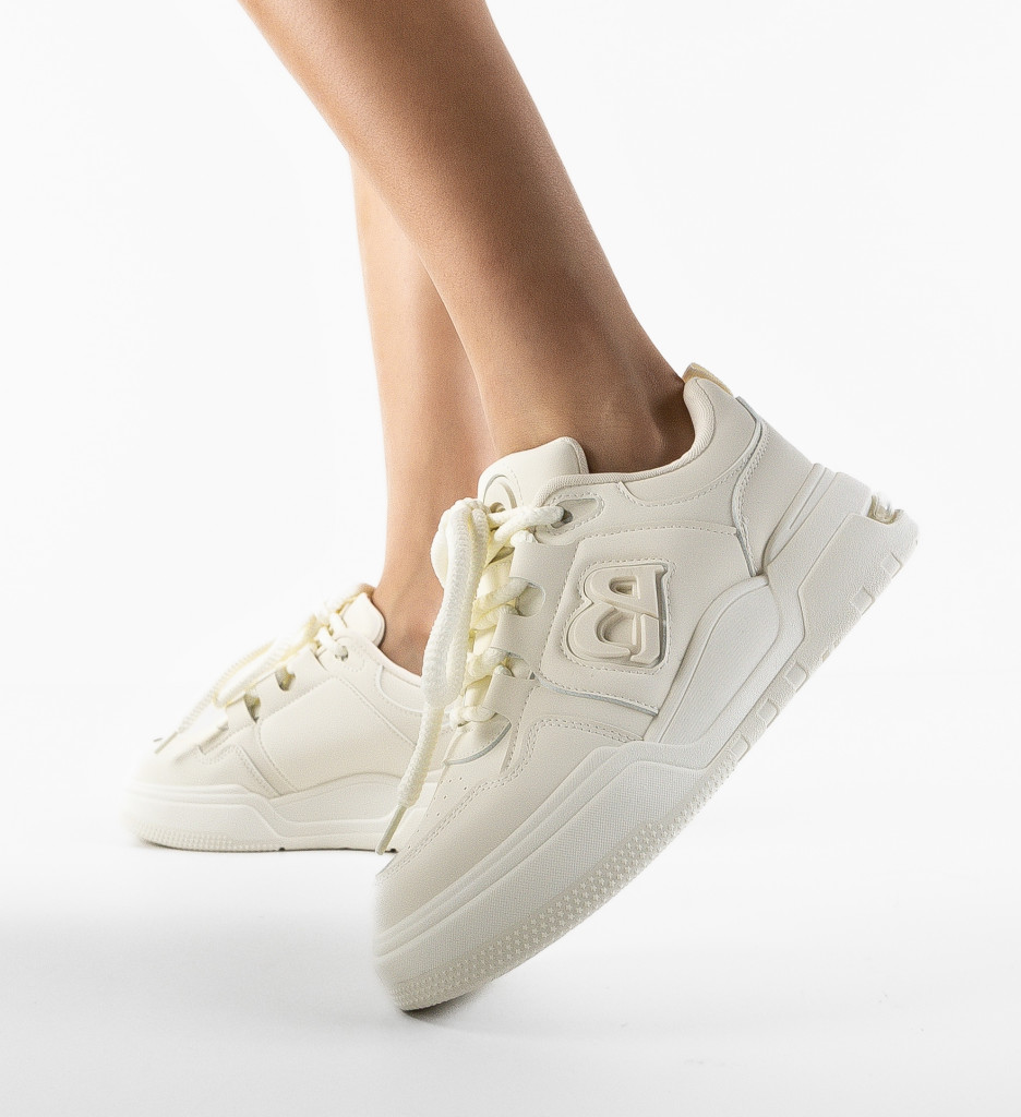 Sneakers Bebybe Bej | Confort și Stil Urban