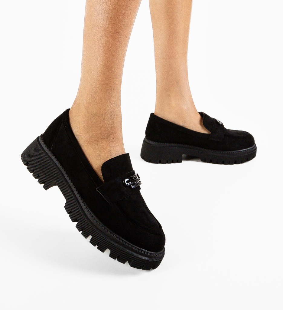 Pantofi Negri Dama Jewel | Stil si Confort