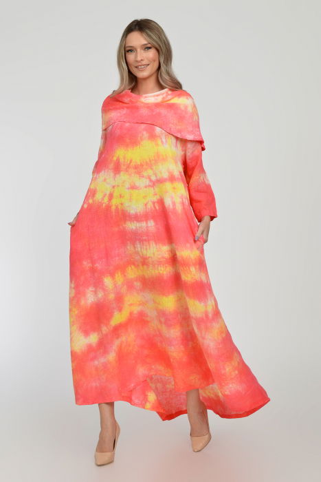 Rochie In Boem Tie-Dye Shopika | Eleganță