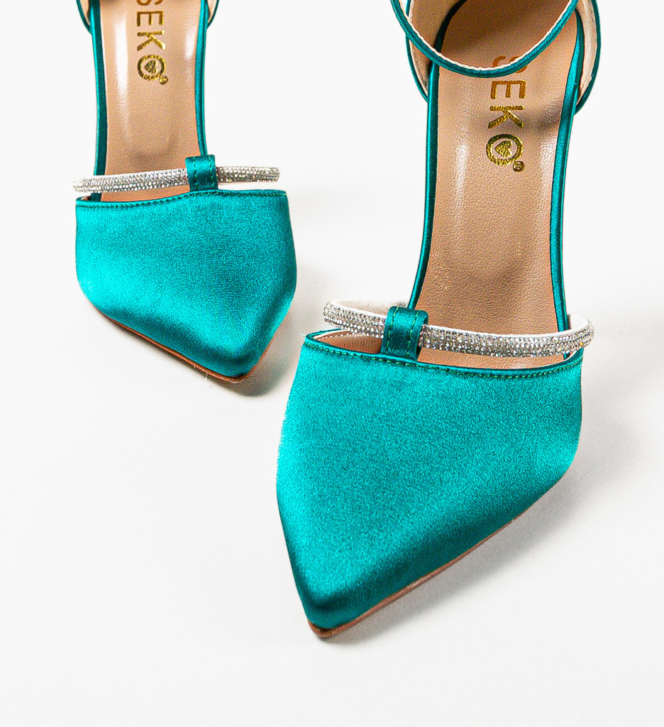 Pantofi Chapman Verzi | Eleganță și Stil - imagine 4