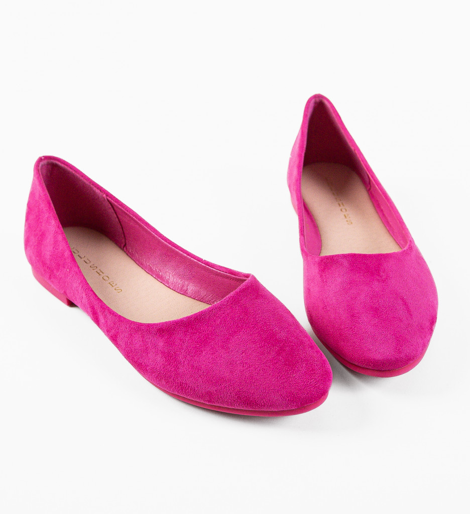 Balerini Dama Lely Fuchsia - Confort și Stil - imagine 8
