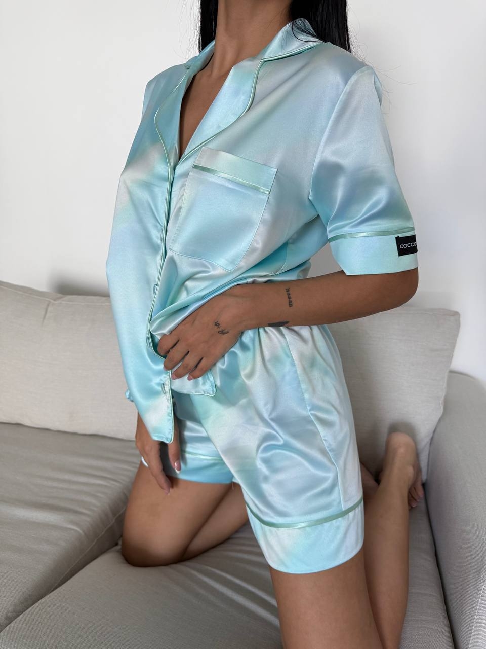 Pijama 2 piese Delis, Ocean Breeze - imagine 6