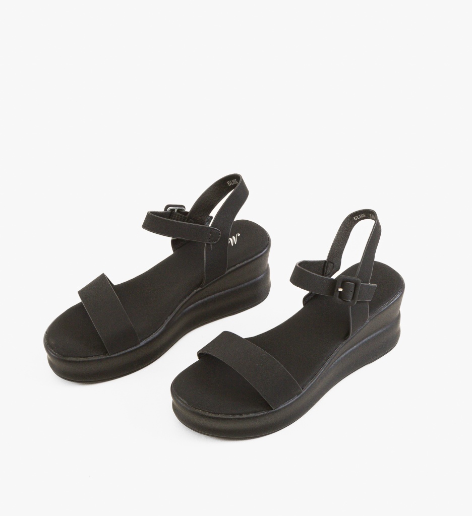 Platforme Dama Anata Negre - Eleganță și Confort - imagine 4