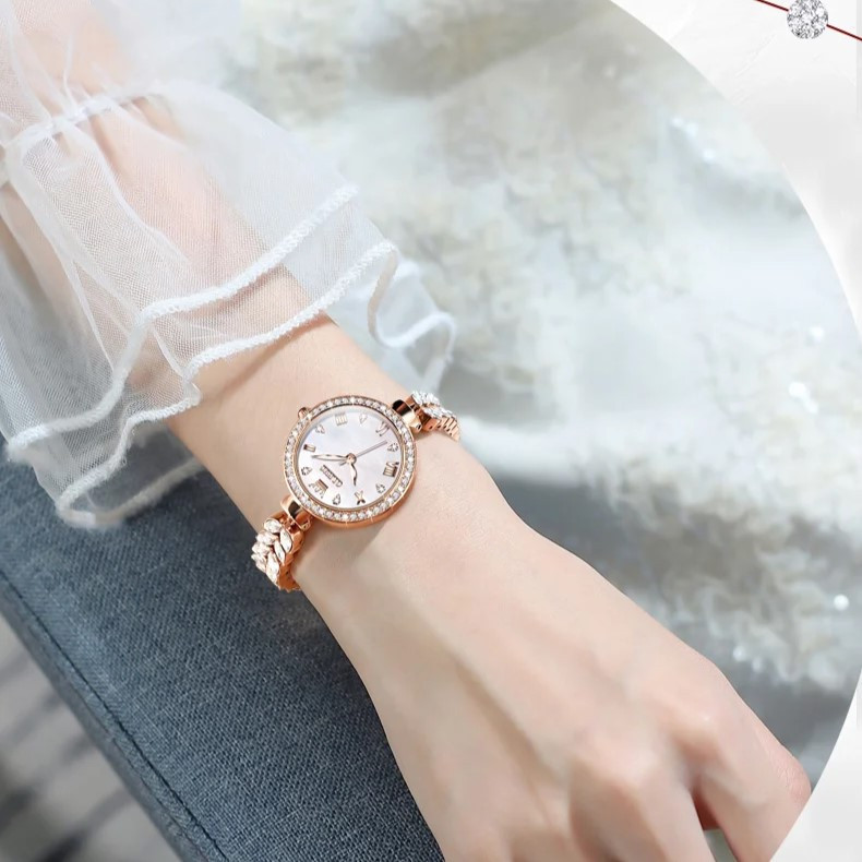 Ceas de dama Olevs CS1613, otel inoxidabil, rose gold - imagine 2