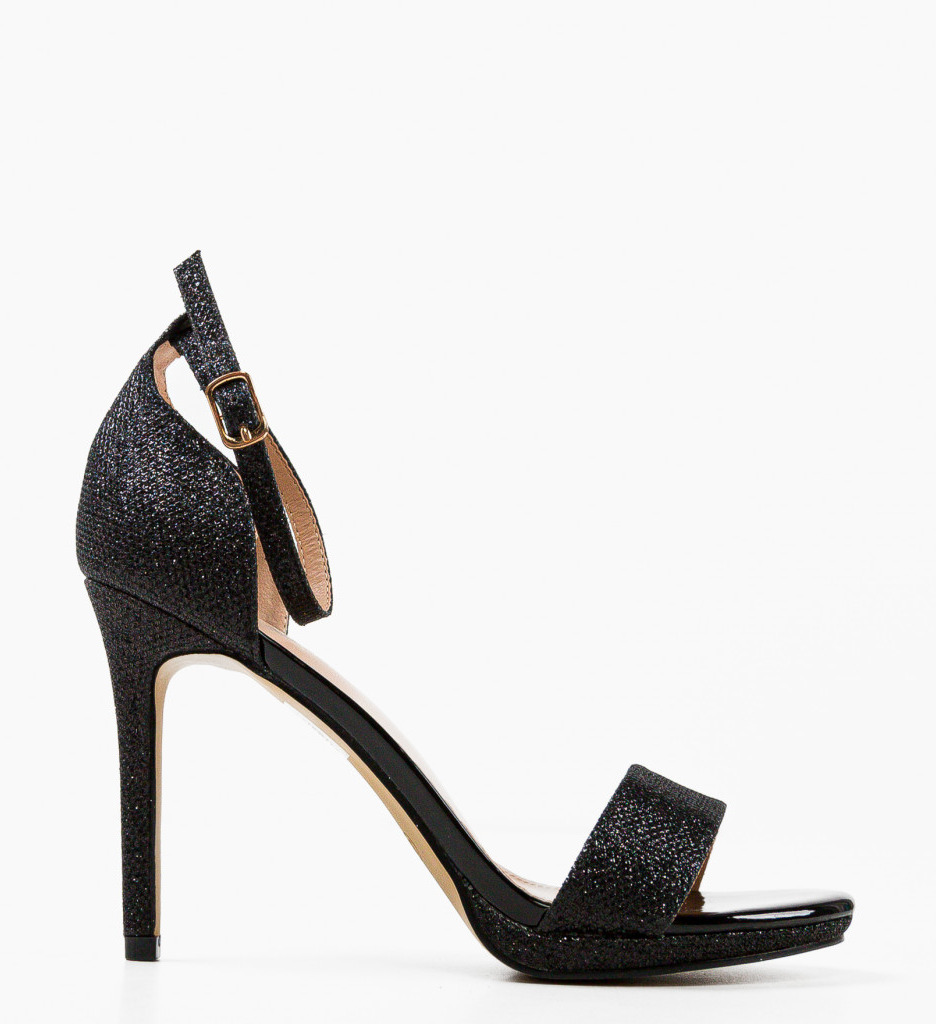 Sandale cu Toc Kent Negre | Eleganță - imagine 6