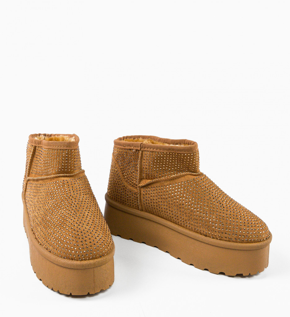 Cizme Ug Dama Oliv Camel | Confort și Stil - imagine 7