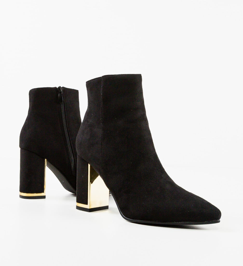 Botine Dama Avant Negre - Eleganță și Confort - imagine 12