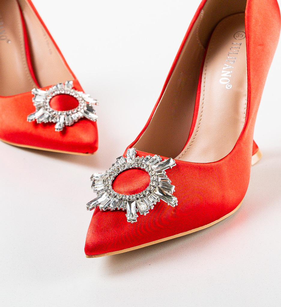 Pantofi Nafeesa Rosii - Eleganță și Stil - imagine 5