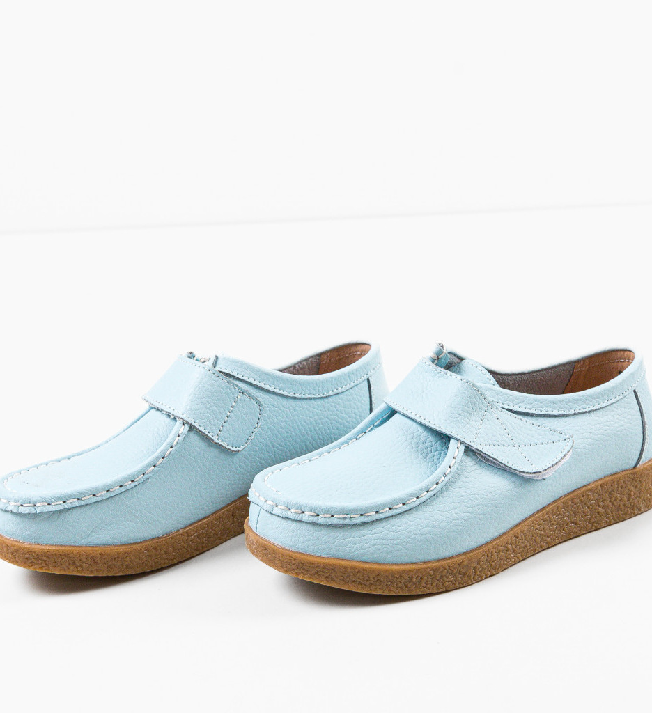 Pantofi Casual Monta Albastri - Confort Stilat - imagine 6