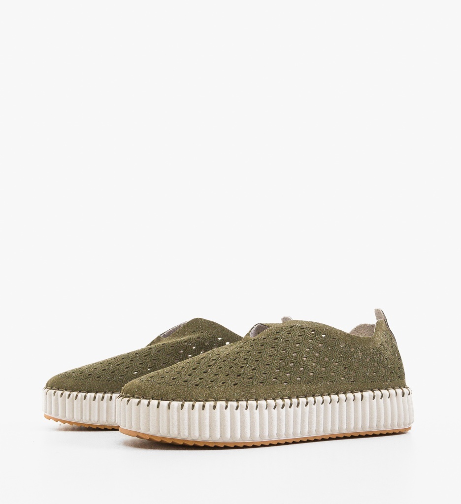 Pantofi Casual Berrt Verzi - Confort și Stil - imagine 5
