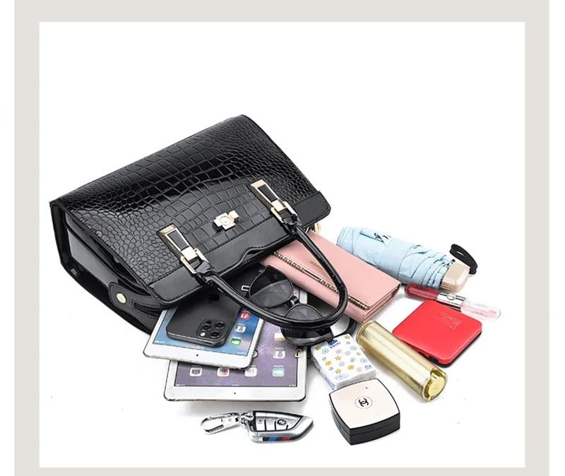 Geanta Dama Delis Fenella, Versatila, Piele Eco - imagine 3