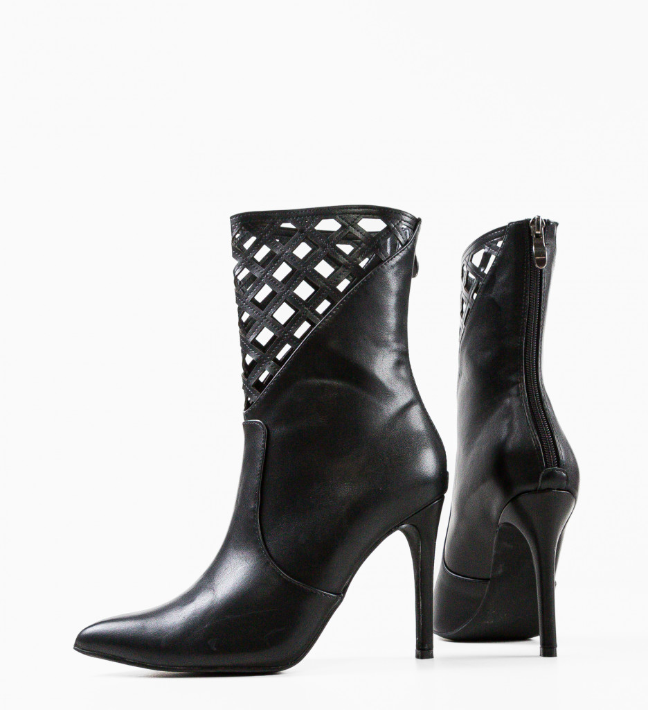 Botine Todd Negre | Eleganță și Confort - imagine 7