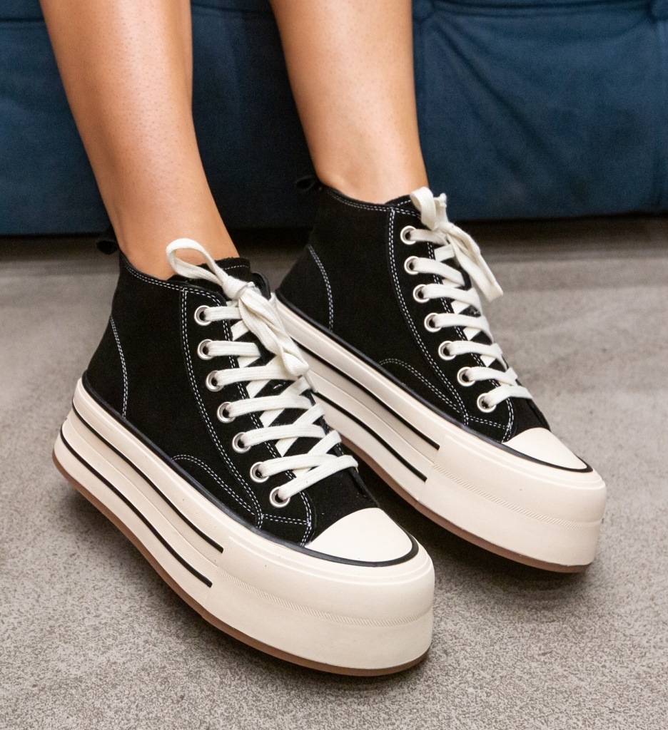 Sneakers dama Overse Negri | Sport & Stil Casual