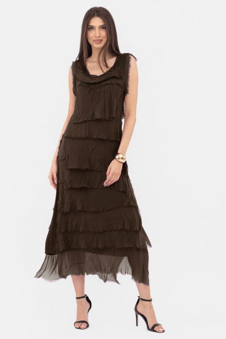 Rochie cu Volane Shopika | Eleganță și Stil