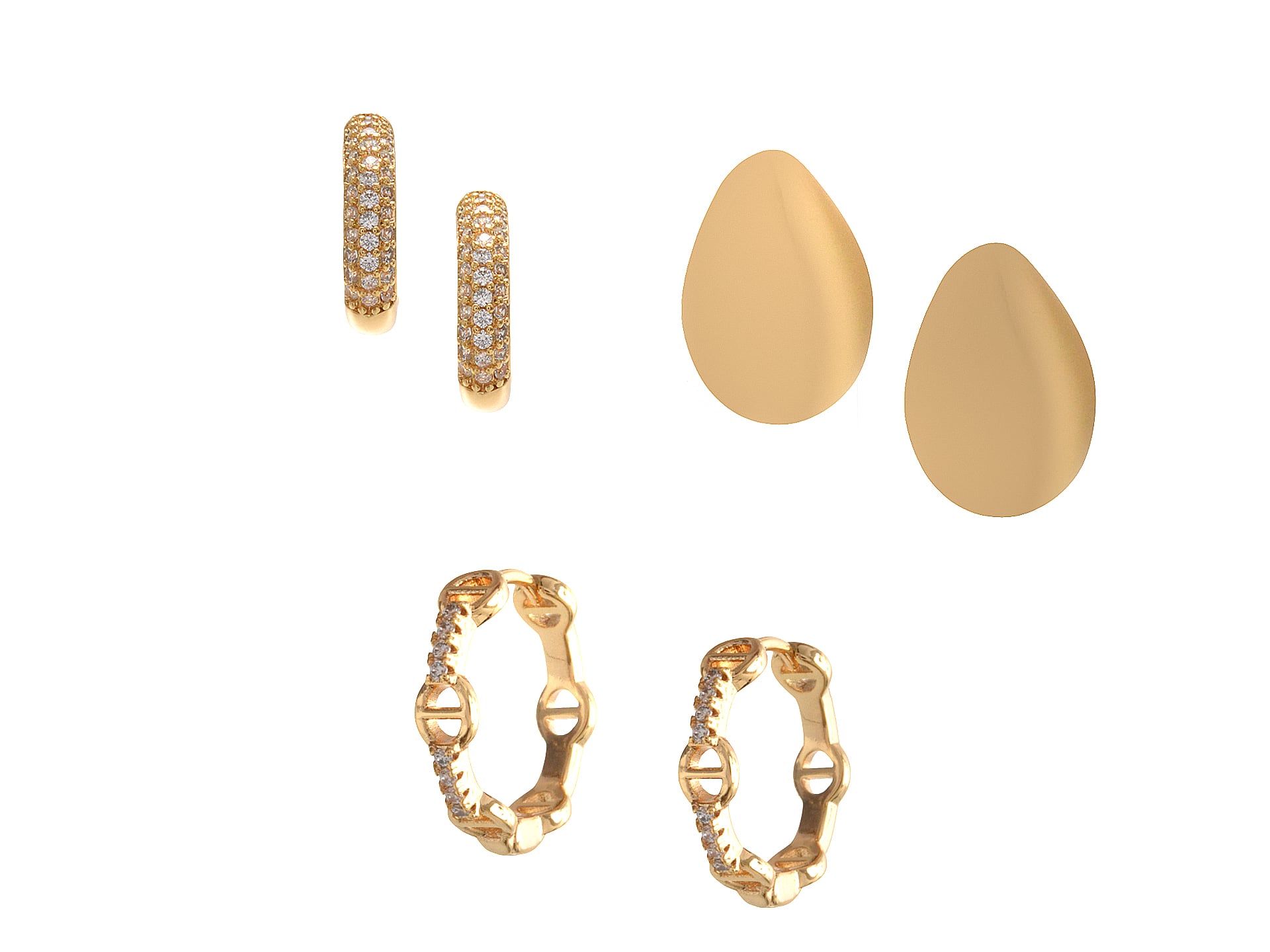 Cercei ALDO Auriu Metal - Eleganță Premium