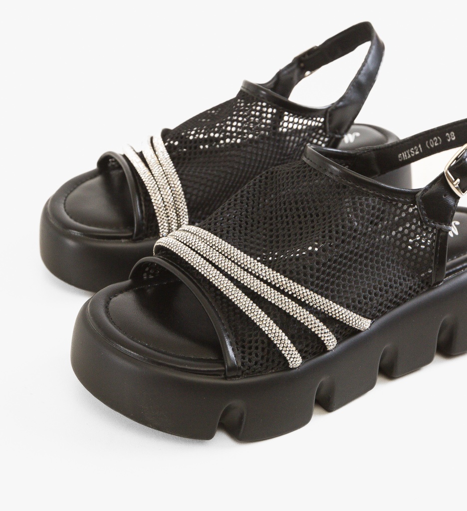 Sandale Dama Oklara Negre | Eleganță și Confort - imagine 5