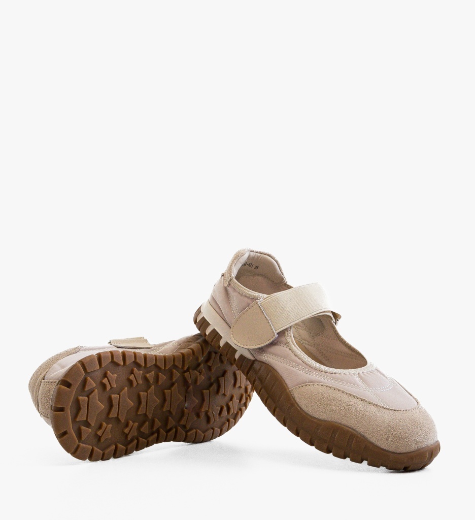 Pantofi Casual Runny Bej - Confort și Stil - imagine 5