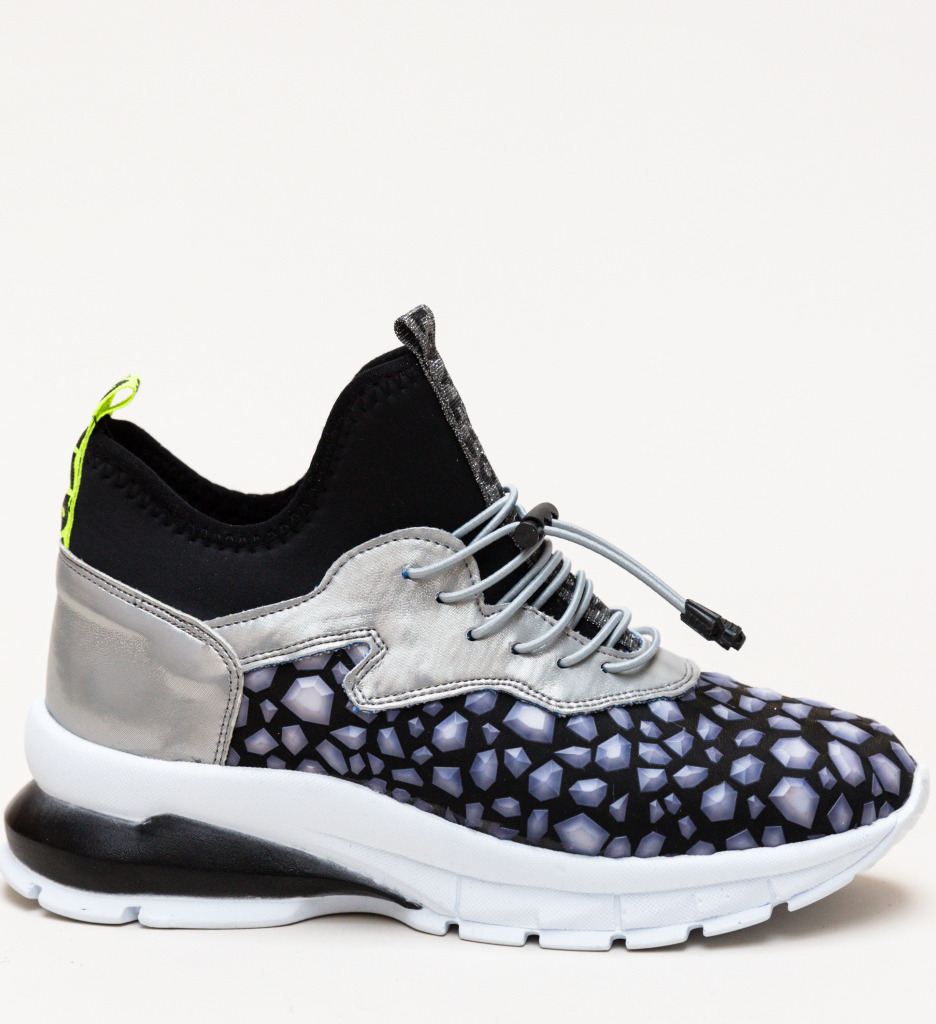 Pantofi Sport Leilani Gri - Confort și Stil - imagine 5