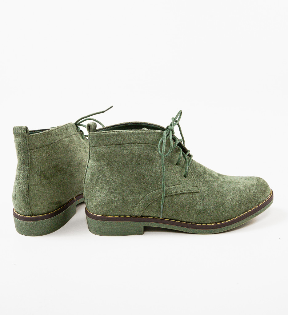 Ghete Dama Finton Verde - Stil și Confort - imagine 7