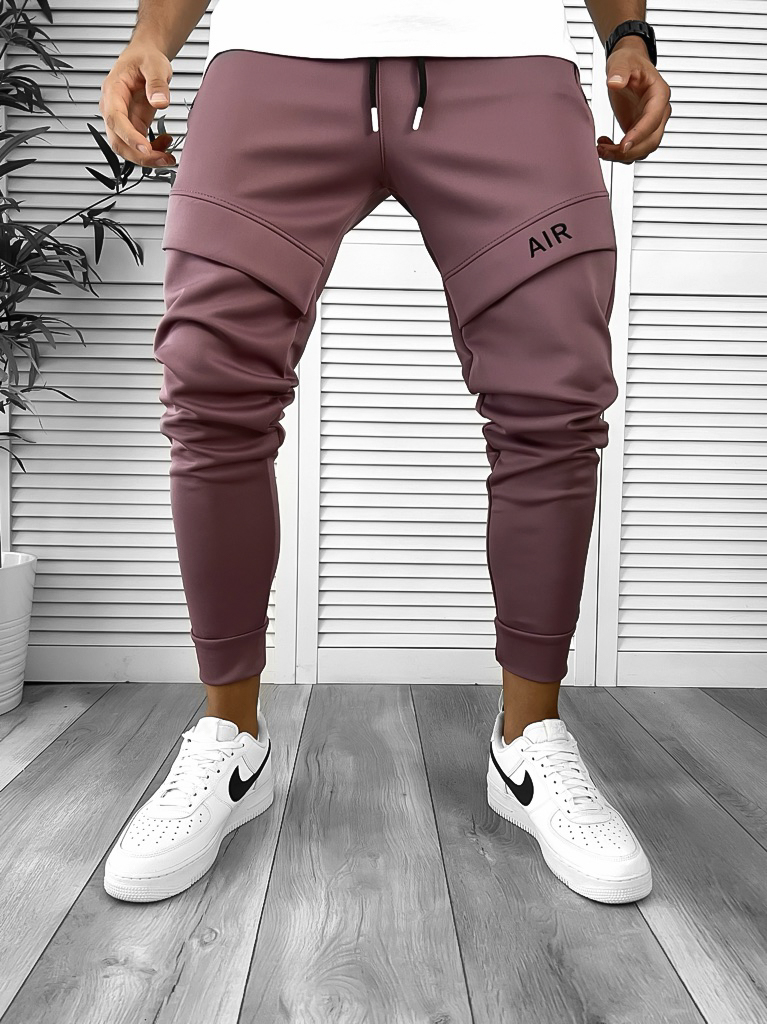 Pantaloni Trening Maro Conici, Tăietură Modernă