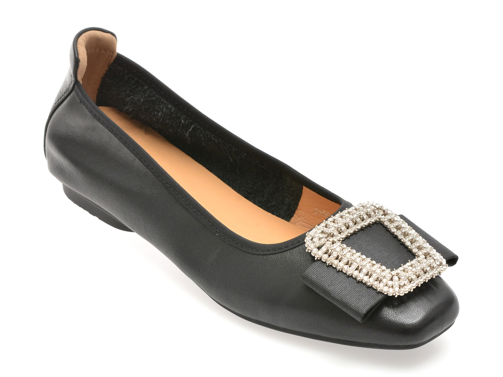 Balerini GRYXX Negri din Piele Naturală | Eleganță