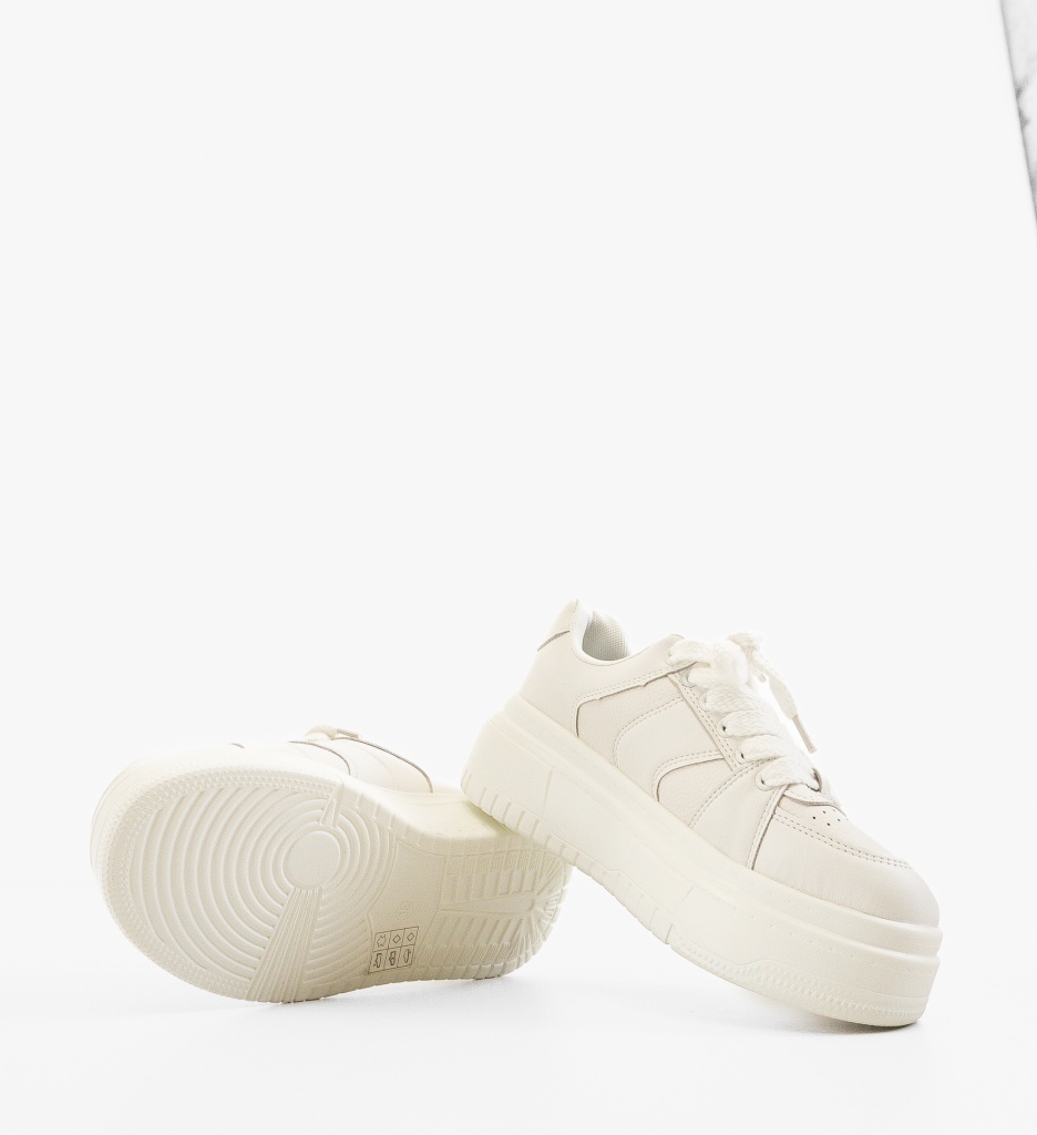 Sneakers Dama Kyonos Albi - Confort si Stil - imagine 5